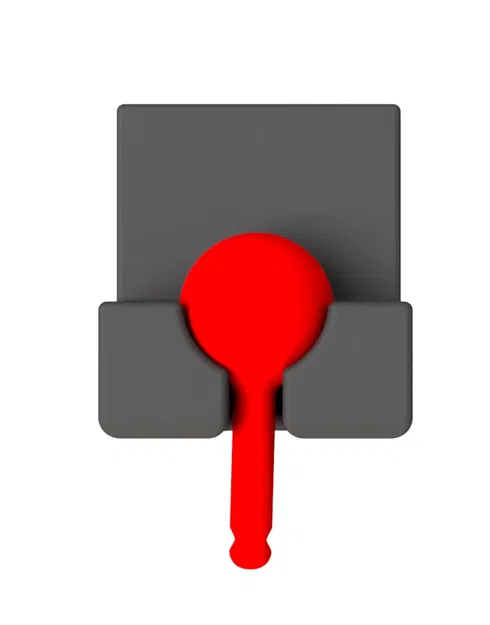 Giá đỡ chìa khóa hình cầu tối giản treo tường - Image 2