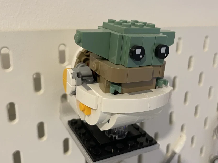 Giá đỡ trưng bày LEGO Brickheadz cho IKEA SKADIS - Image 1