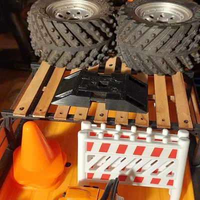 Giá đỡ biển báo giao thông tỷ lệ 1/10