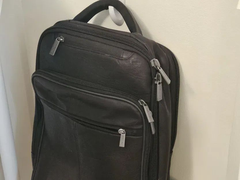 Móc treo tường với tab gỡ bỏ ẩn cho băng dính Command - Image 1