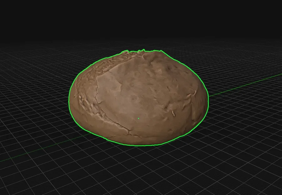 Mô hình bánh mì tươi chi tiết qua photogrammetry - Image 1