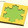 Generator bông tuyết Koch parametric bằng OpenSCAD - Thumbnail 6