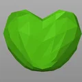 Trái tim low poly thiết kế trong Blender - Thumbnail 2
