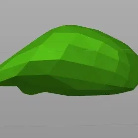 Trái tim low poly thiết kế trong Blender