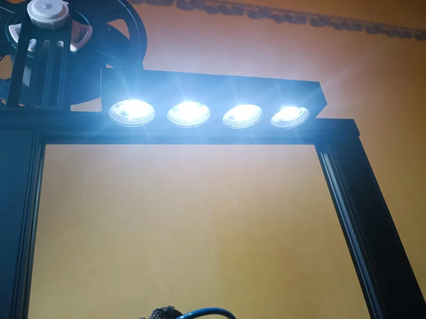 Giá đỡ LED cho máy in 3D Ender 3 V2 (2, 4 hoặc 8 LED) - Image 1