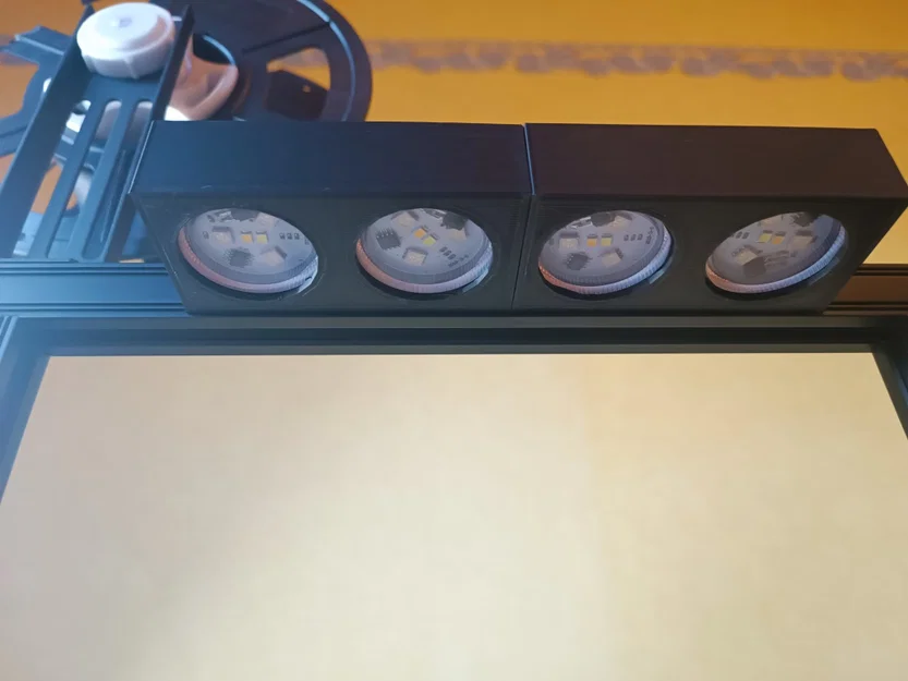 Giá đỡ LED cho máy in 3D Ender 3 V2 (2, 4 hoặc 8 LED) - Image 4