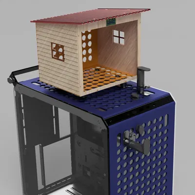 Giá đỡ tay cầm GamePad cho thùng máy Cooler Master QUBE 500