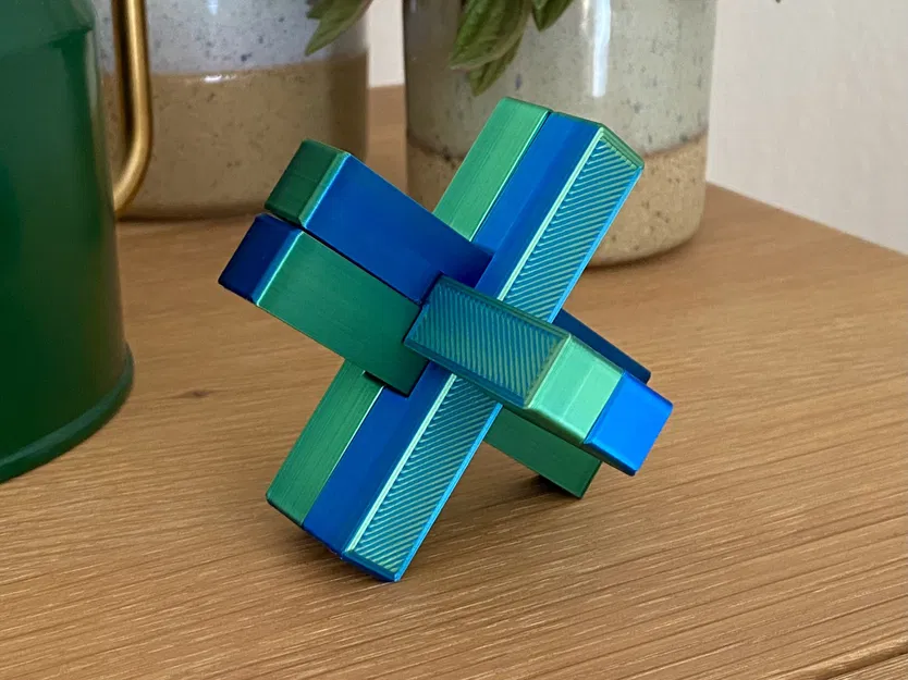 Nút quỷ Teufelsknoten - Đố vui truyền thống cho thợ mộc - Image 1