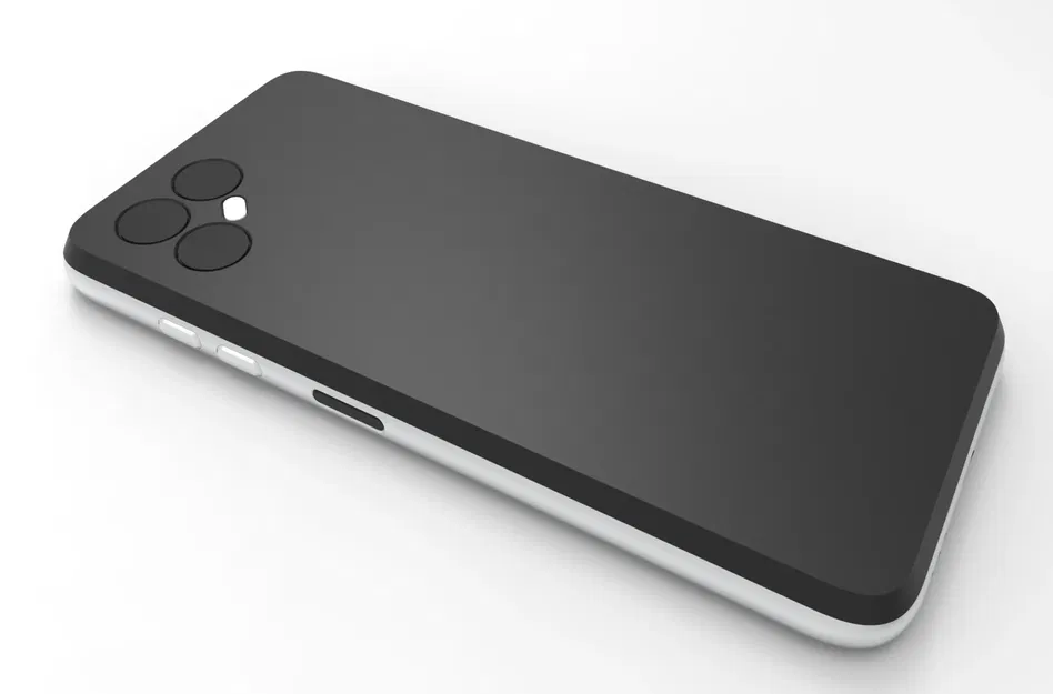 Nắp lưng Fairphone 4 dày, phẳng trên bàn - Image 1