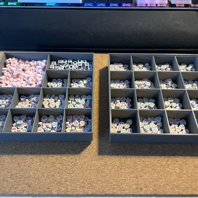 Khay phân loại xếp chồng cho đồ nhỏ