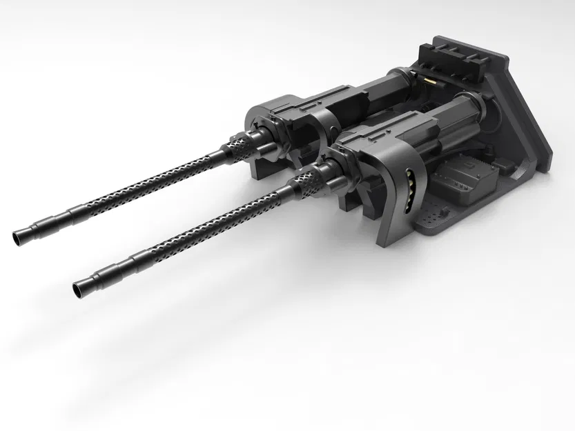 Mô hình súng máy Rheinmetall-Borsig MG131 tỉ lệ 1/4 cho FW190 - Image 1