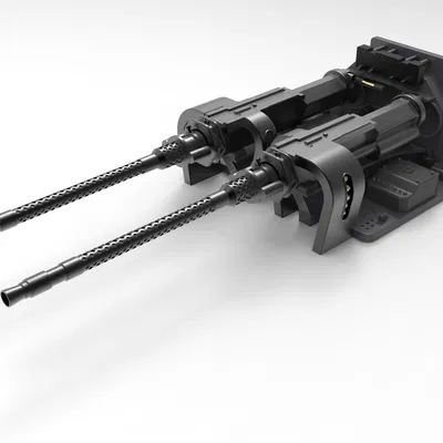 Mô hình súng máy Rheinmetall-Borsig MG131 tỉ lệ 1/4 cho FW190