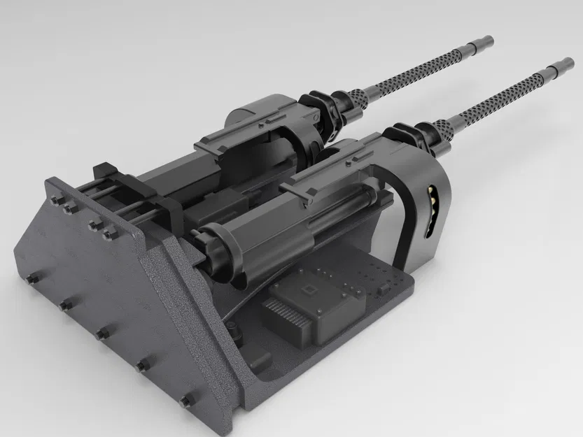 Mô hình súng máy Rheinmetall-Borsig MG131 tỉ lệ 1/4 cho FW190 - Image 2