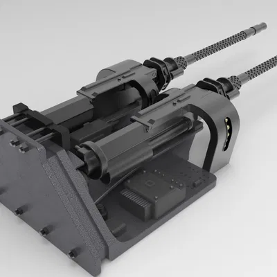 Mô hình súng máy Rheinmetall-Borsig MG131 tỉ lệ 1/4 cho FW190