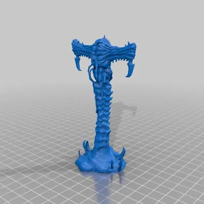 Totem Buff với đáy phẳng cho in 3D