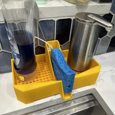 Giá đỡ xà phòng và bọt biển cho bồn rửa bát