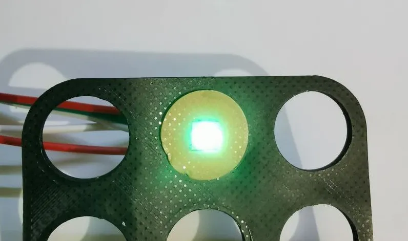 Mạch LED RGB cho QUBE 500 với PCB tròn 10mm - Image 2