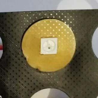 Mạch LED RGB cho QUBE 500 với PCB tròn 10mm