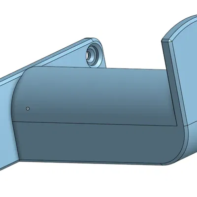 Giá đỡ cuộn filament gắn trên kệ cho máy in 3D