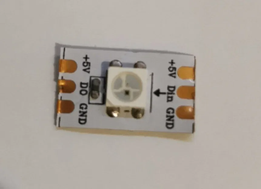 Mạch LED RGB cho QUBE 500 với PCB tròn 10mm - Image 5