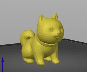 Chó Shiba Inu dễ thương trong thiết kế 3D - Image 1