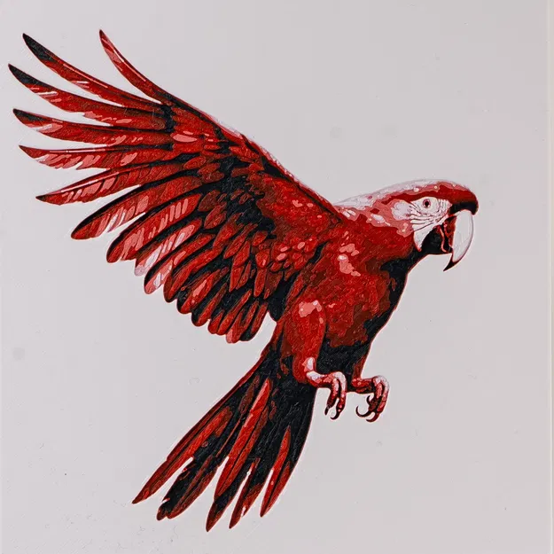 Cái vẹt HueForge cho bộ khởi động Polymaker Red - Image 1