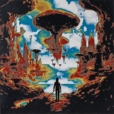 Cảnh sắc Another Dimension của HueForge cho Polymaker