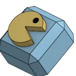 Mũ phím PacMan độc đáo cho bàn phím cơ