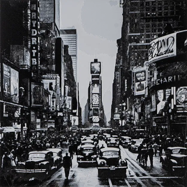 Ảnh vintage HueForge cho bộ màu Polymaker - Image 1