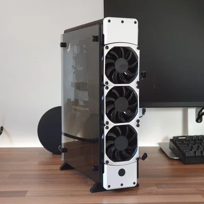 PC Mini ITX Blackbird với vỏ kính cường lực 4mm