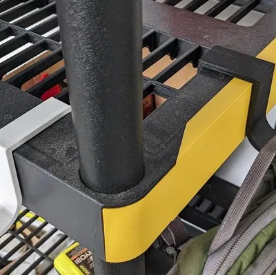 Móc treo cho kệ nhựa HDX trong garage