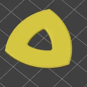 Picks guitar hình tam giác thiết kế cá nhân