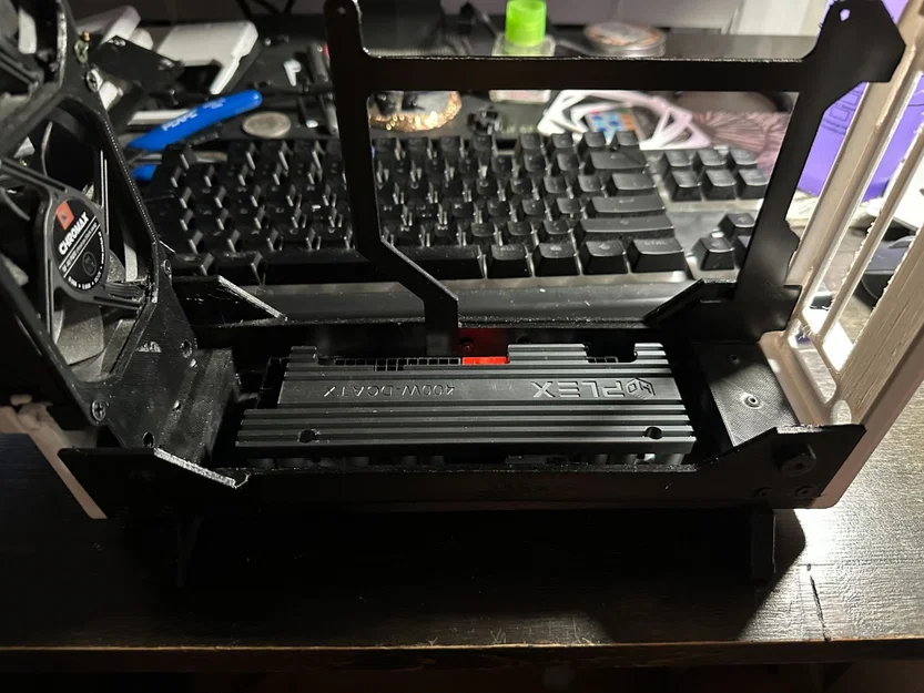 Vỏ máy tính Mini ITX Blackbird MkII di động 7.23L - Image 4