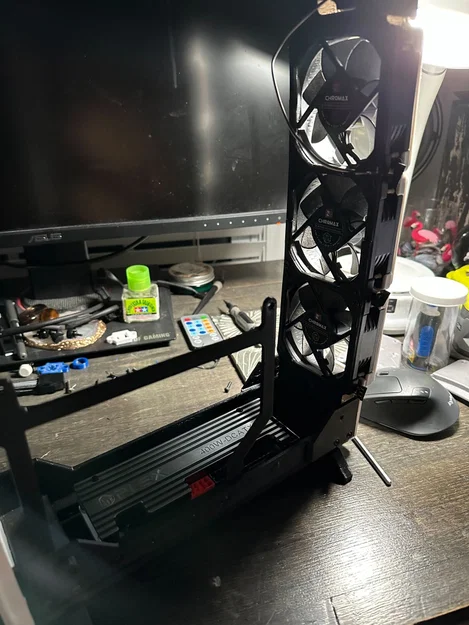 Vỏ máy tính Mini ITX Blackbird MkII di động 7.23L - Image 5
