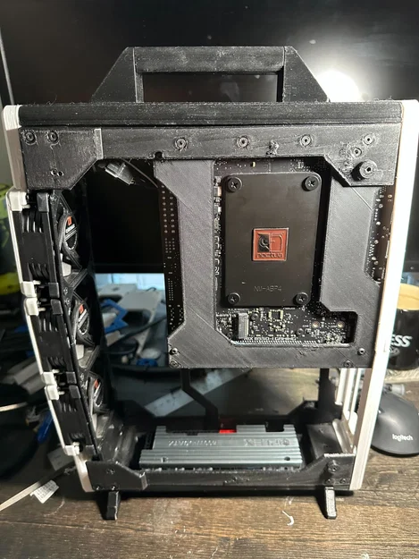 Vỏ máy tính Mini ITX Blackbird MkII di động 7.23L - Image 8