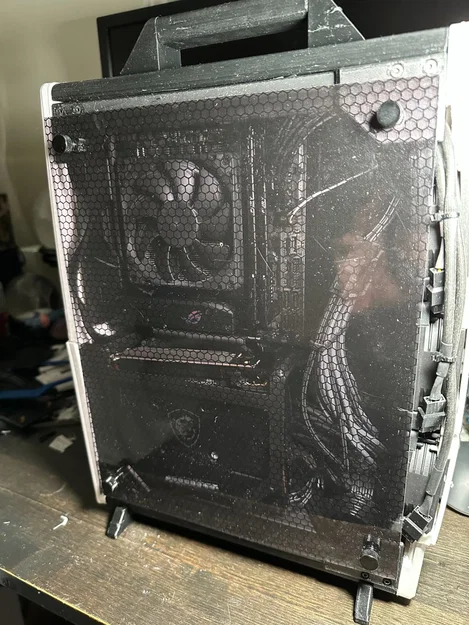 Vỏ máy tính Mini ITX Blackbird MkII di động 7.23L - Image 13