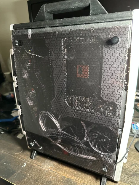 Vỏ máy tính Mini ITX Blackbird MkII di động 7.23L - Image 14