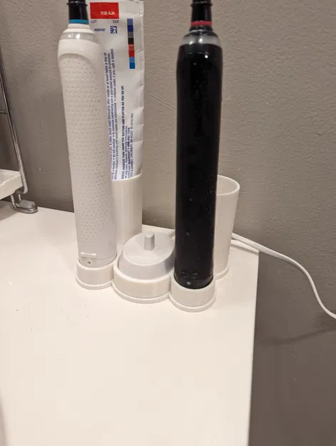 Giá đỡ bàn chải đánh răng Oral B cao hơn để đựng kem đánh ... - Image 1