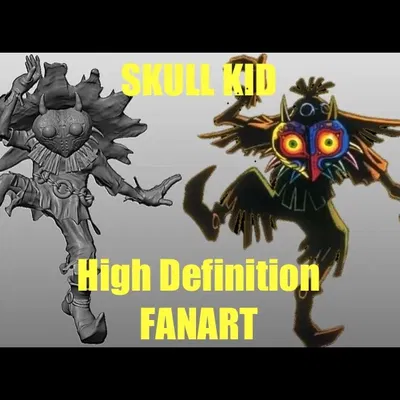 Nhân vật Skull Kid từ The Legend of Zelda: Majora’s Mask