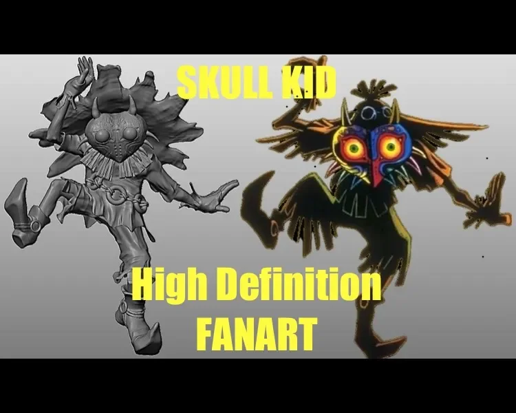Nhân vật Skull Kid từ The Legend of Zelda: Majora’s Mask