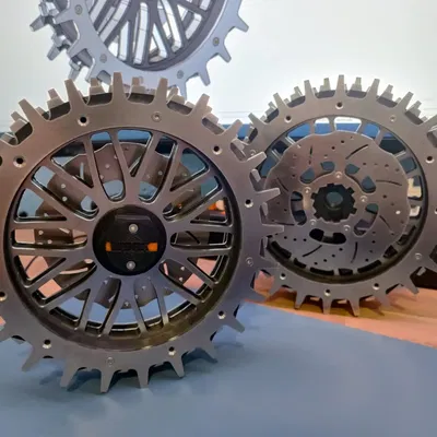 Bánh xe tùy chỉnh cho WORX Landroid - BBS LM Rims lấy cảm hứng