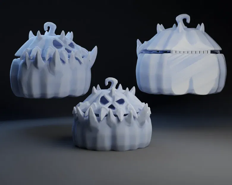 Bình chứa bí ngô bị ám với bản lề sống - Image 1