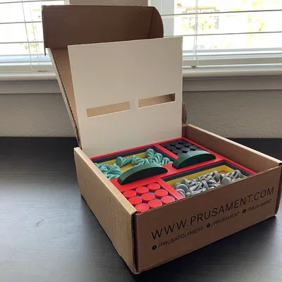 Hộp đựng bàn cờ 3D cho hộp Prusament