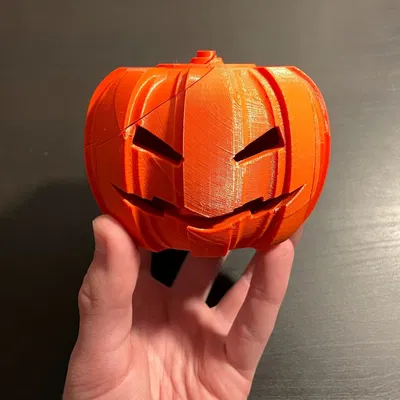 Bí ngô 'bom' có thể phá vỡ cho mùa Halloween