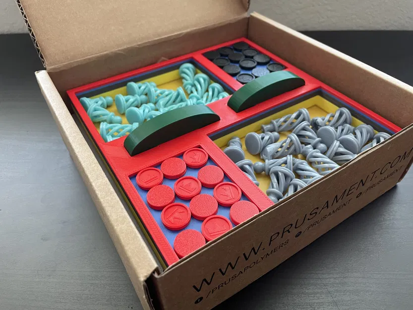 Hộp đựng bàn cờ 3D cho hộp Prusament - Image 3