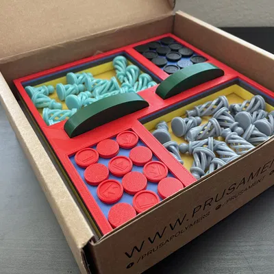 Hộp đựng bàn cờ 3D cho hộp Prusament