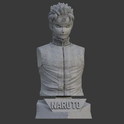 Mô hình 3D nhân vật Naruto cực chi tiết không cần hỗ trợ