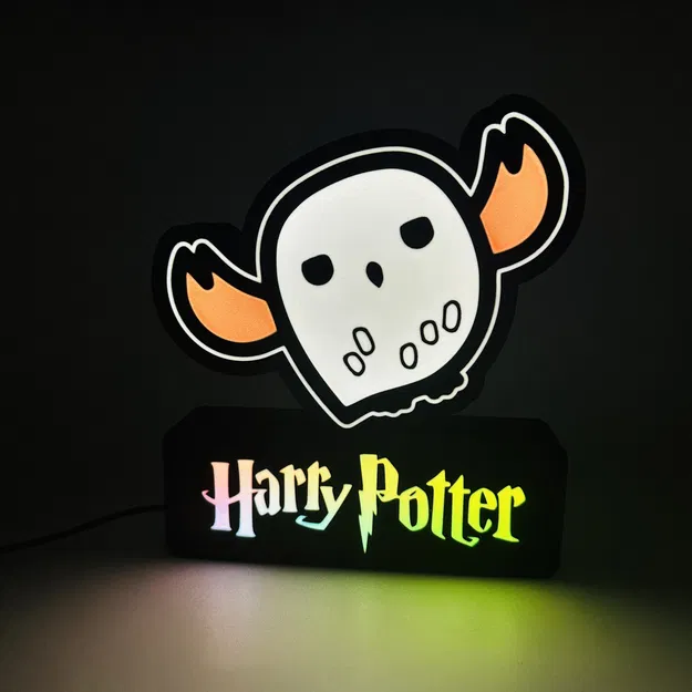 Đèn LED hình Hedwig cho fan Harry Potter - Image 2