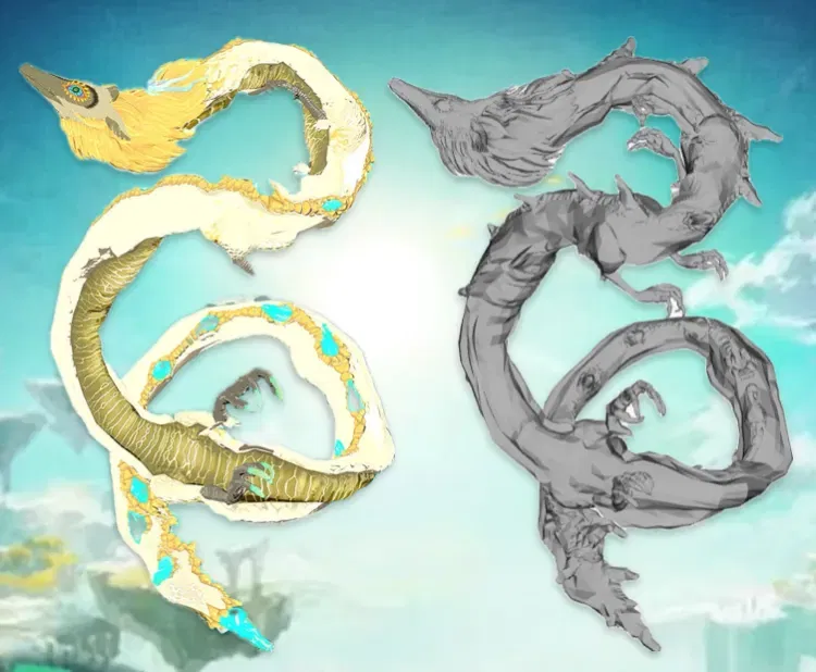 Rồng Ánh Sáng trong Tears of the Kingdom - Image 1