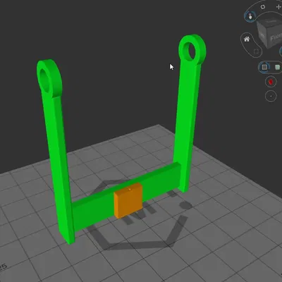 Giá đỡ cảm biến runout cho máy in 3D